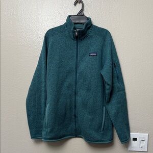 Patagonia Teal Zip-Up Jacket